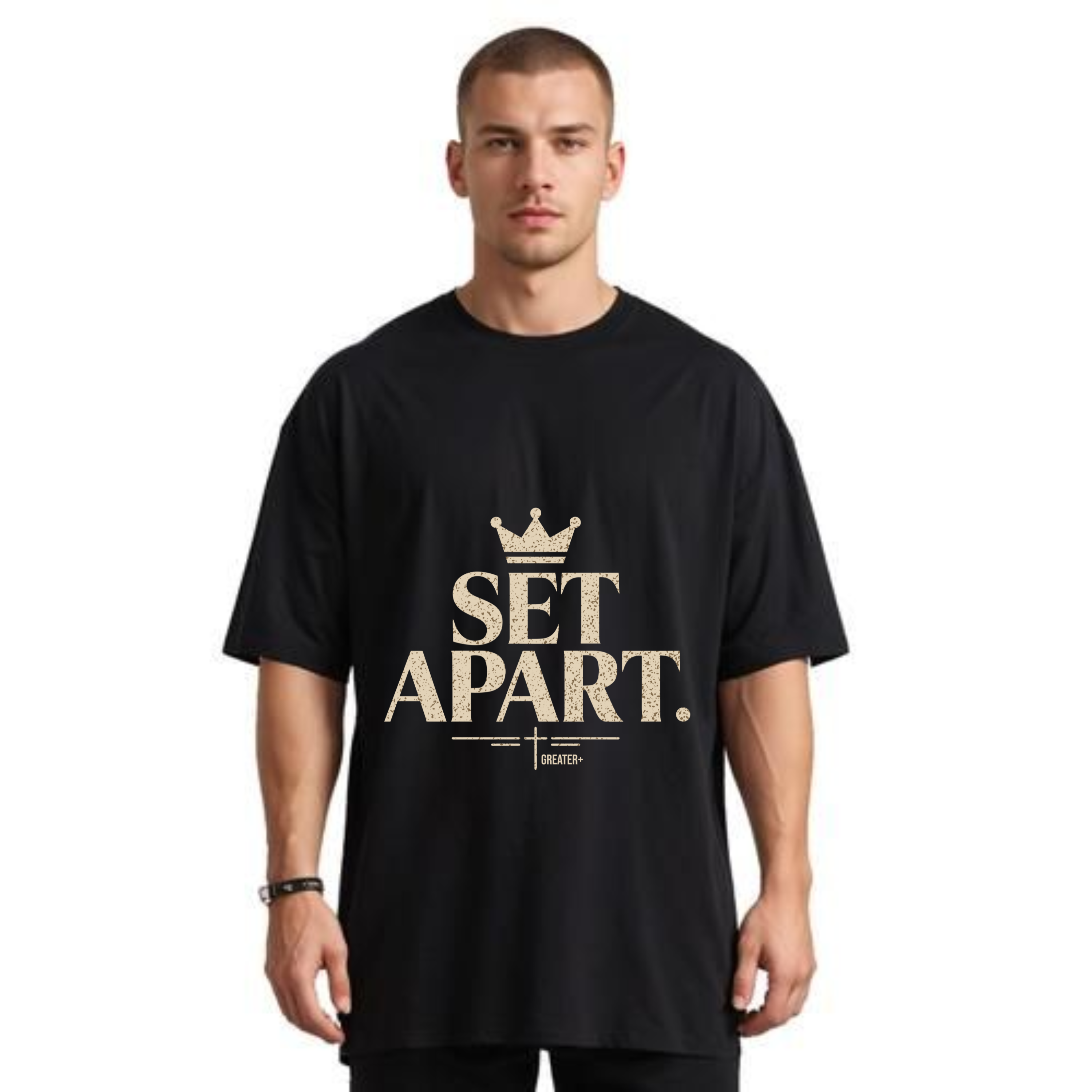 Set Apart – Kingdom & Crown Wordmark Tee