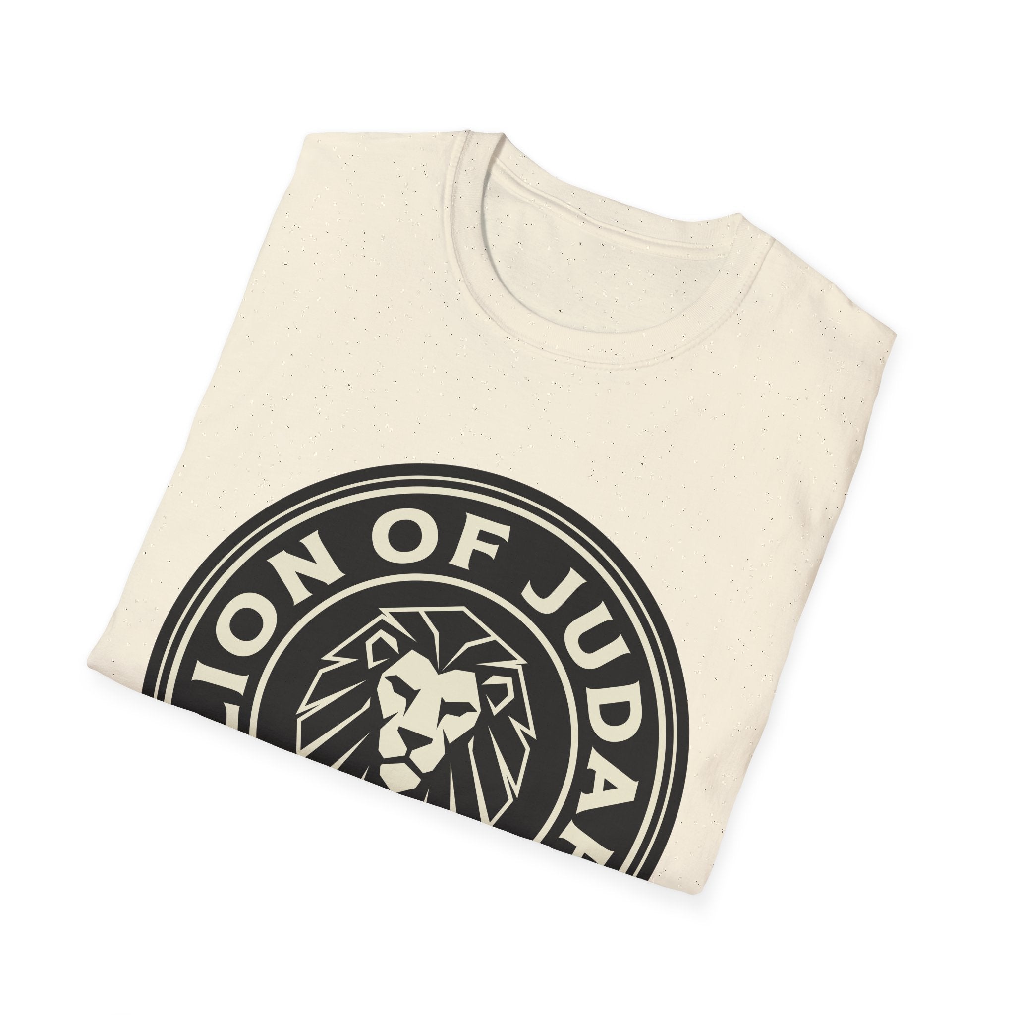 Lion of Judah T-Shirt — Christian Graphic Tee with Revelation 5:5 Badge